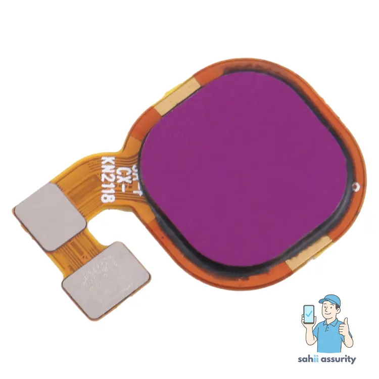 Fingerprint Sensor with Flex Cable for Infinix Hot 9 Pro Violet